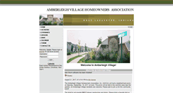 Desktop Screenshot of amberleighvillage.org